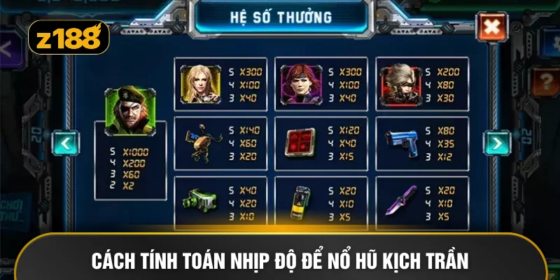 Cách tính toán nhịp độ để nổ hũ kịch trần