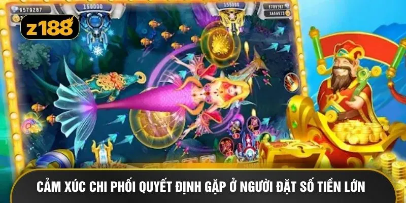 Cảm xúc chi phối quyết định gặp ở người đặt số tiền lớn