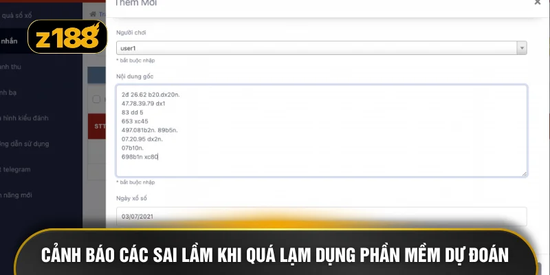 Cảnh báo các sai lầm khi quá lạm dụng phần mềm dự đoán