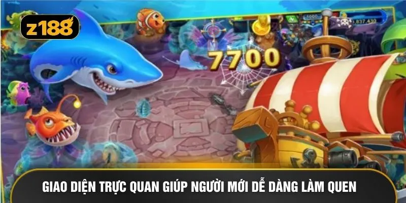 Giao diện trực quan giúp người mới dễ dàng làm quen