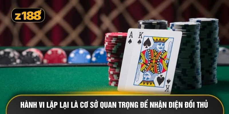 Hành vi lặp lại là cơ sở quan trọng để nhận diện đối thủ
