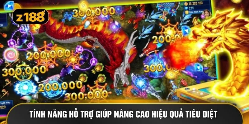 Tính năng hỗ trợ giúp nâng cao hiệu quả tiêu diệt